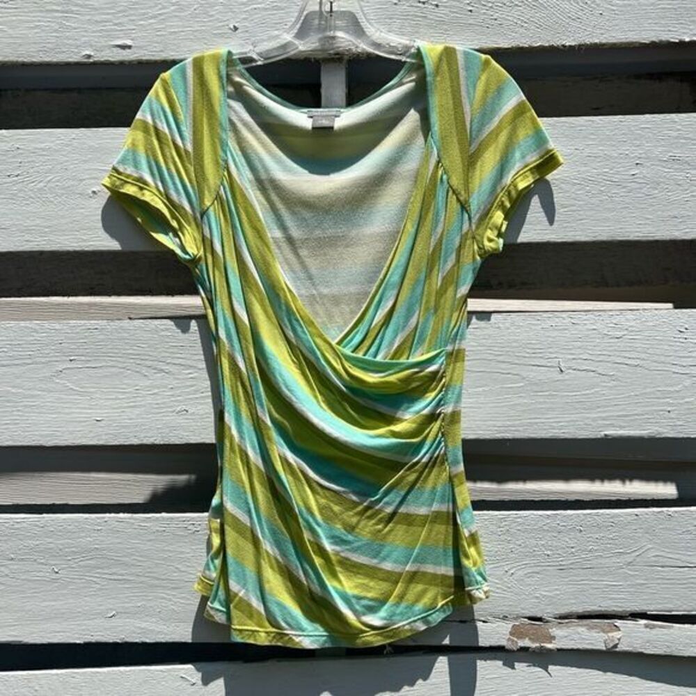 Ann Taylor Faux Wrap Top